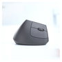 Logitech MX Vertical Ratón Ergonómico Inalámbrico Negro/Gris
