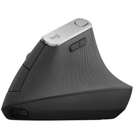 Logitech MX Vertical - Ratón Ergonómico Vertical Inalámbrico Recargable, Sensor 4000 DPI, Referencia 910-005448