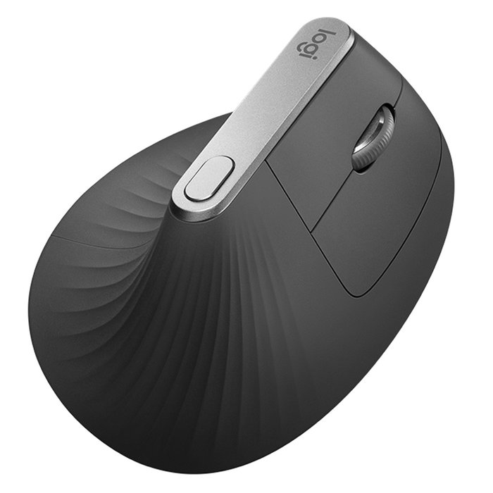 Logitech MX Vertical Ratón Ergonómico Inalámbrico Negro/Gris Logitech MX Vertical Ratón Ergonómico Inalámbrico Negro/Gris