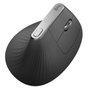 Logitech MX Vertical Ratón Ergonómico Inalámbrico Negro/Gris