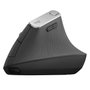 Logitech MX Vertical Ratón Ergonómico Inalámbrico Negro/Gris