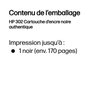 HP Cartucho de Tinta Original 302 Negro