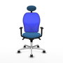 PIQUERAS Y CRESPO Silla de oficina Jorquera Azul