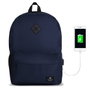 Zoozie Bags 8671 Bolsa para portátil resistente al agua con puerto USB, hasta 15.6 pulgadas