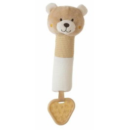 Creaciones Llopis Pito-Mordedor Oso Beig 20Cm