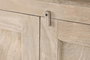 DKD Home Decor Vitrina India 1c24 Natural Mango Cristal 43 x 230 x 122 cm
