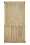 DKD Home Decor Vitrina India 1c24 Natural Mango Cristal 43 x 230 x 122 cm