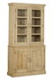 DKD Home Decor Vitrina India 1c24 Natural Mango Cristal 43 x 230 x 122 cm