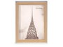Giftdecor Portafoto Plata Color Madera 15x20 cm (Set de 24)
