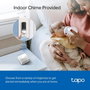 TP-Link Kit Cámara Timbre Inteligente Video Doorbell Tapo D230S1 con Visión Nocturna Color, 2K 5MP, Batería Recargable, IA Detección Personas/Vehículos y Campana Interior