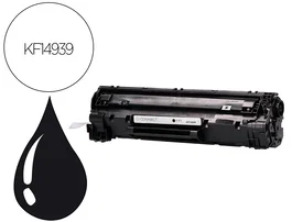 Q-connect Tóner compatible HP CE285A Negro para LaserJet P1102/P1102w/M1212nf MFP/M1217nfw MFP/M1132mfp