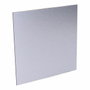 Edm Tapa 175 x 175 mm Gris Aluminio Cepillado para Extractor ø10cm