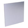 Edm Tapa Extractor de Aire 08413 Gris Aluminio Cepillado 175 x 175mm ø10cm