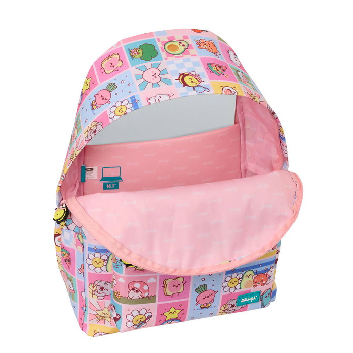 Safta Mochila para Portátil Mr. Wonderful Comic 43x31x13 cm