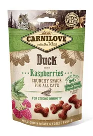 Carnilove Feline Crunchy Snack Pato Frambuesa Caja 10x50 gr