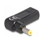 DeLOCK Adaptador de USB Type-C™ hembra a HP 4,8 x 1,7 mm macho en ángulo de 90°