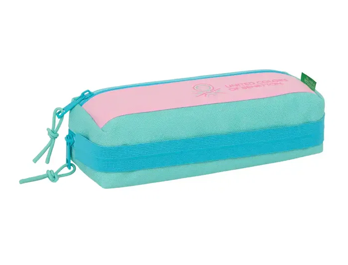 Safta Estuche Portatodo Benetton Dolce Triple Pequeño