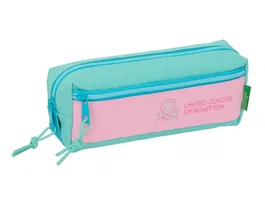 Safta Estuche Portatodo Benetton Dolce Triple Pequeño