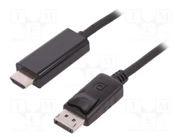 QOLTEC Cable DisplayPort a HDMI 5K UHD 2880p 2m