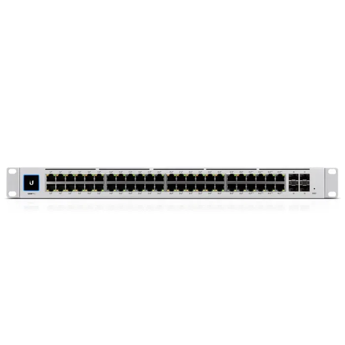Ubiquiti UniFi USW-PRO-48 Switch Gigabit Ethernet con 4 puertos 10G SFP+ Ubiquiti UniFi USW-PRO-48 Switch Gigabit Ethernet con 4 puertos 10G SFP+