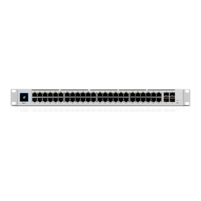 Ubiquiti UniFi USW-PRO-48 Switch Pro 48 con 48 puertos GbE y 4 puertos 10G SFP+