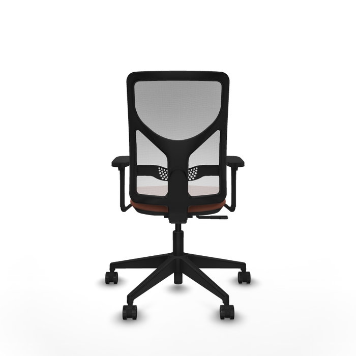 PIQUERAS Y CRESPO Silla de oficina Motilla con mecanismo Sincro, Marrón y Blanco PIQUERAS Y CRESPO Silla de oficina Motilla con mecanismo Sincro, Marrón y Blanco