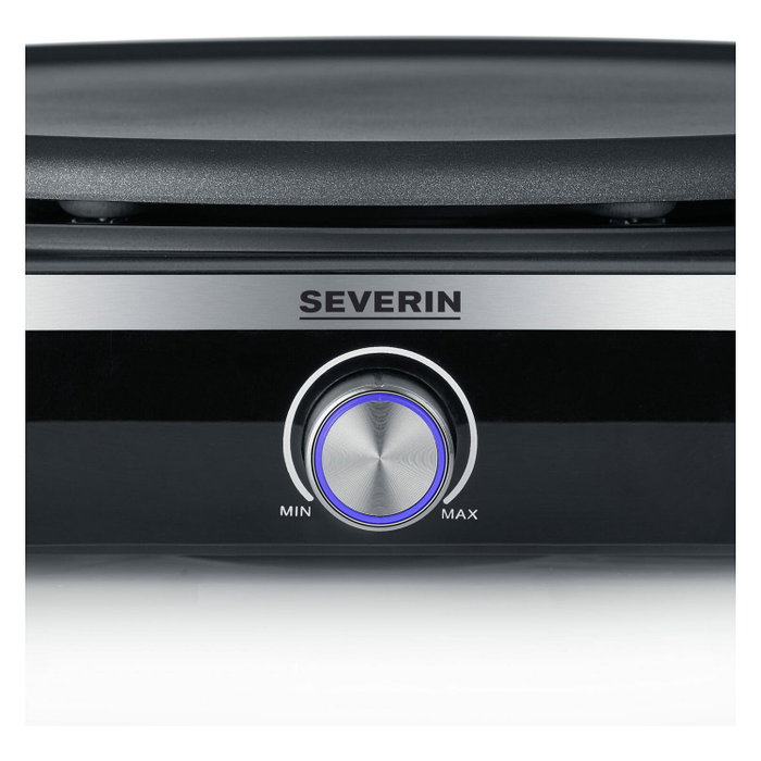 Severin CM 2199 Crepera eléctrica XXL con placa de 38 cm
