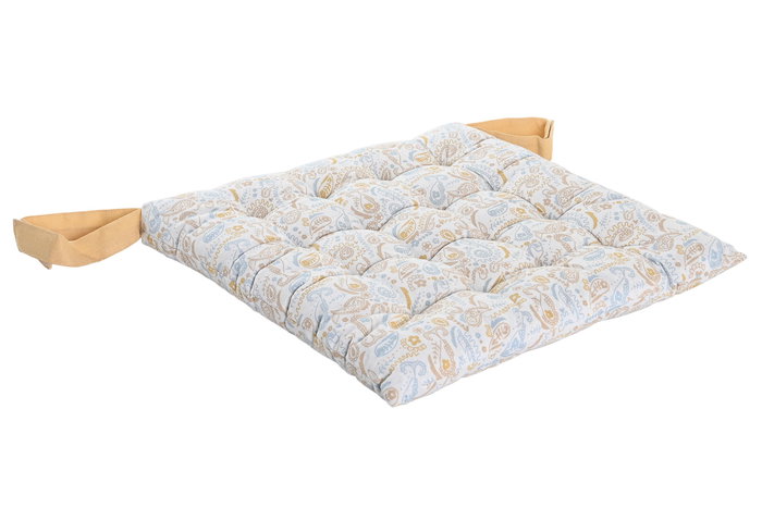 DKD Home Decor Cojin Shabby Multicolor Blanco Algodon 40 x 40 cm (4 Unidades)