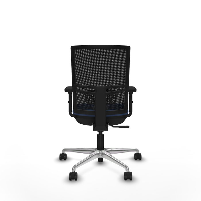 PIQUERAS Y CRESPO Silla de oficina Yunquera con mecanismo Sincro, Azul marino y Negro PIQUERAS Y CRESPO Silla de oficina Yunquera con mecanismo Sincro, Azul marino y Negro