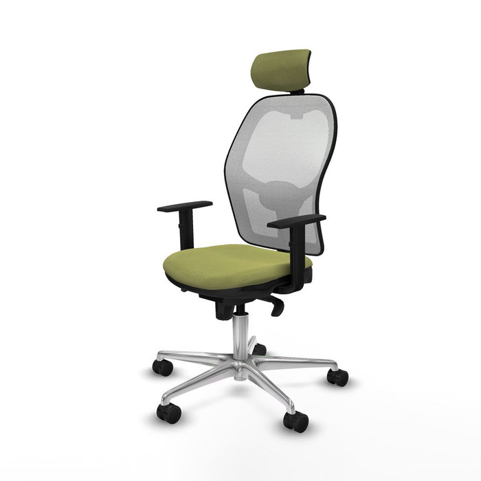 PIQUERAS Y CRESPO Silla de oficina Jorquera Verde Oliva y Blanco PIQUERAS Y CRESPO Silla de oficina Jorquera Verde Oliva y Blanco
