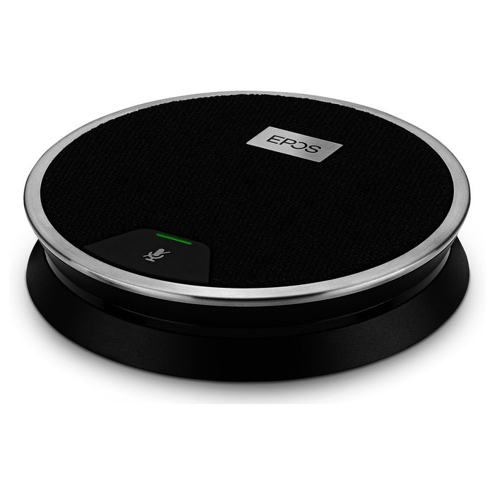 EPOS EXPAND 80 MIC Sistema de Conferencia USB con Cancelación de Ruido, 3.5 m de Alcance, Compatible con Microsoft Teams y Zoom, Control de Volumen, Plug and Play, Negro