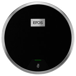 EPOS EXPAND 80 MIC Sistema de Conferencia USB con Cancelación de Ruido, 3.5 m de Alcance, Compatible con Microsoft Teams y Zoom, Control de Volumen, Plug and Play, Negro