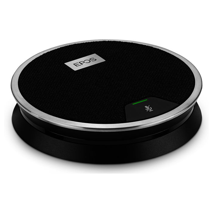 EPOS EXPAND 80 MIC Sistema de Conferencia USB con Cancelación de Ruido, 3.5 m de Alcance, Compatible con Microsoft Teams y Zoom, Control de Volumen, Plug and Play, Negro