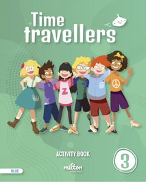 Time Travellers 3 Blue Activity Book, Casey Emmons - MILTON