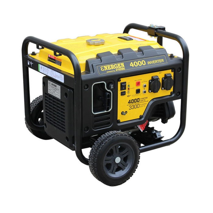 AYERBE Generador Inverter Energen-4000Inv 3500W Nominal 3500W. Max 4000W Uso Aceite 15W40 AYERBE Generador Inverter Energen-4000Inv 3500W Nominal 3500W. Max 4000W Uso Aceite 15W40