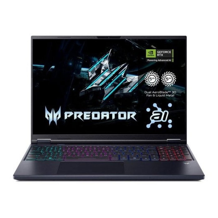 Acer Predator PHN16-73 - Ordenador Portátil Gaming de 16" Pantalla WQXGA (2560x1600), Intel Core i7, NVIDIA GeForce RTX, 16GB RAM, 1TB SSD