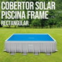 Intex Cobertor Solar para Piscina Frame Rectangular 378x186 cm, azul