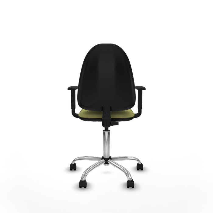 PIQUERAS Y CRESPO Silla de oficina Aýna Verde oliva con Brazos 1D