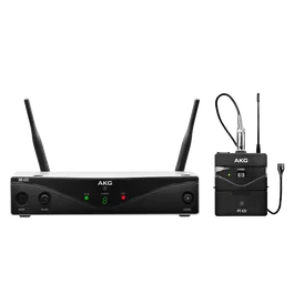 AKG Presenter Band A Sistema inalámbrico UHF con petaca, micrófono lavalier y receptor