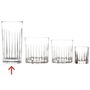 Rcr Cristalleria IT Timeless Vaso Alto 440 Ml Cristal Ecológico LUXION 6 Unidades Altura 150 Mm