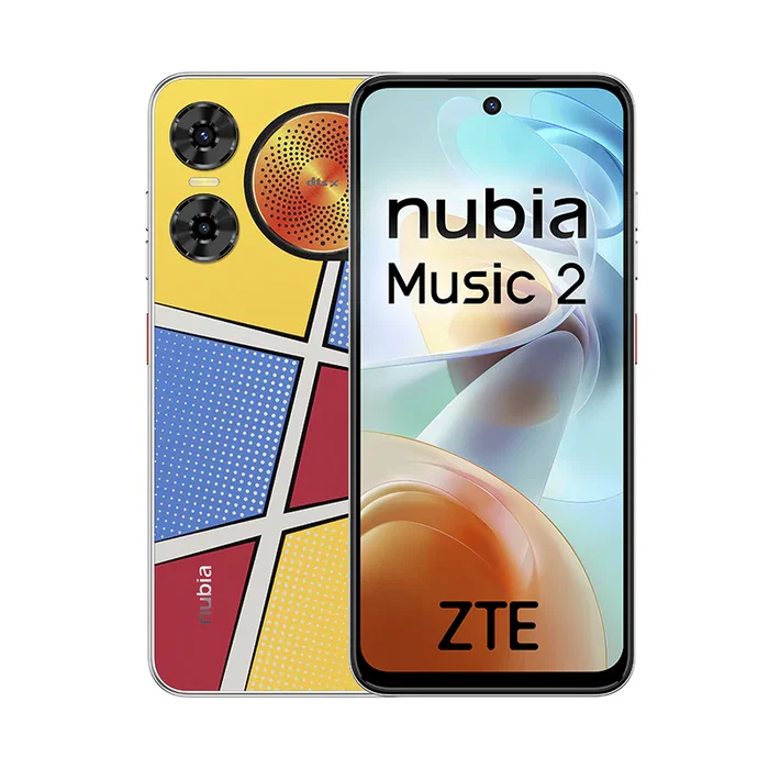 ZTE nubia Music 2 Smartphone 6.7" HD+ 120Hz 8GB RAM 128GB Almacenamiento 50MP Cámara 5000mAh Batería Altavoz 104dB