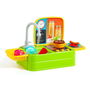 Molto Cocina con Fregadero y Accesorios Grifo Real Juguete Infantil 33x61x25 cm