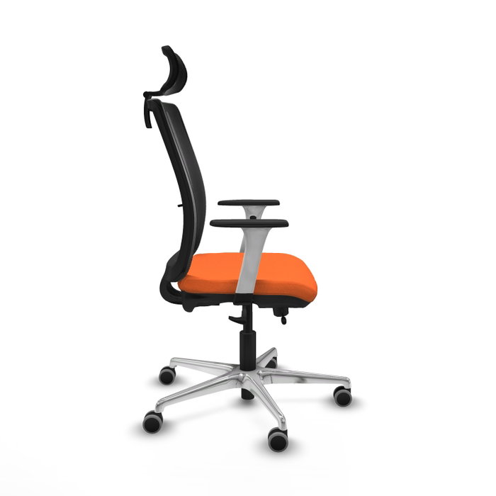 PIQUERAS Y CRESPO Silla de oficina Haches Naranja/Negro PIQUERAS Y CRESPO Silla de oficina Haches Naranja/Negro