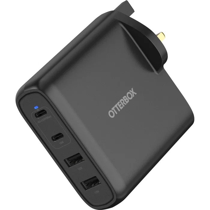 Otterbox Adaptador de Corriente 100W con 4 Conectores de Salida Otterbox Adaptador de Corriente 100W con 4 Conectores de Salida