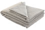 DKD Home Decor Colcha Boho 1c25 Gris Claro 260 x 180 cm