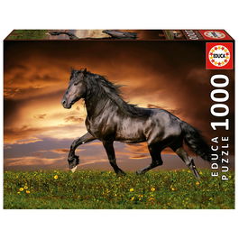 Educa Puzzle 1000 Piezas 19555 Caballo Al Trote - Puzzle Adultos 68x48 cm