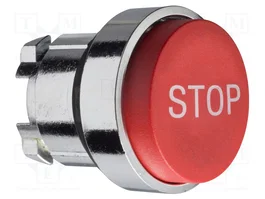 SCHNEIDER ELECTRIC Interruptor de presión Harmony XB4 rojo 22mm