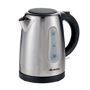 Ariete 2847 Hervidor de Acero Inoxidable 1.7L con Apagado Automático y Visor de Nivel de Agua Ariete 2847 Hervidor de Acero Inoxidable 1.7L con Apagado Automático y Visor de Nivel de Agua