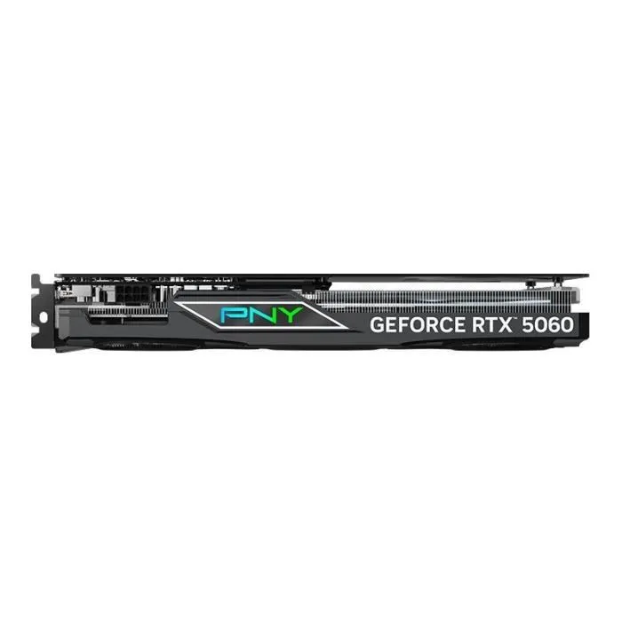 Pny Tarjeta Gráfica GEFORCE RTX 5060 8 GB ARGB Overclockeada Triple Ventilador DLSS 4 Pny Tarjeta Gráfica GEFORCE RTX 5060 8 GB ARGB Overclockeada Triple Ventilador DLSS 4