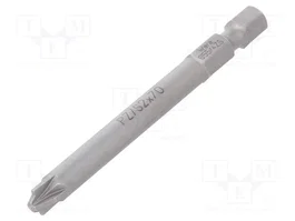 WERA Punta de destornillador PlusMinus tipo PZ/S2 de 1/4 pulgada